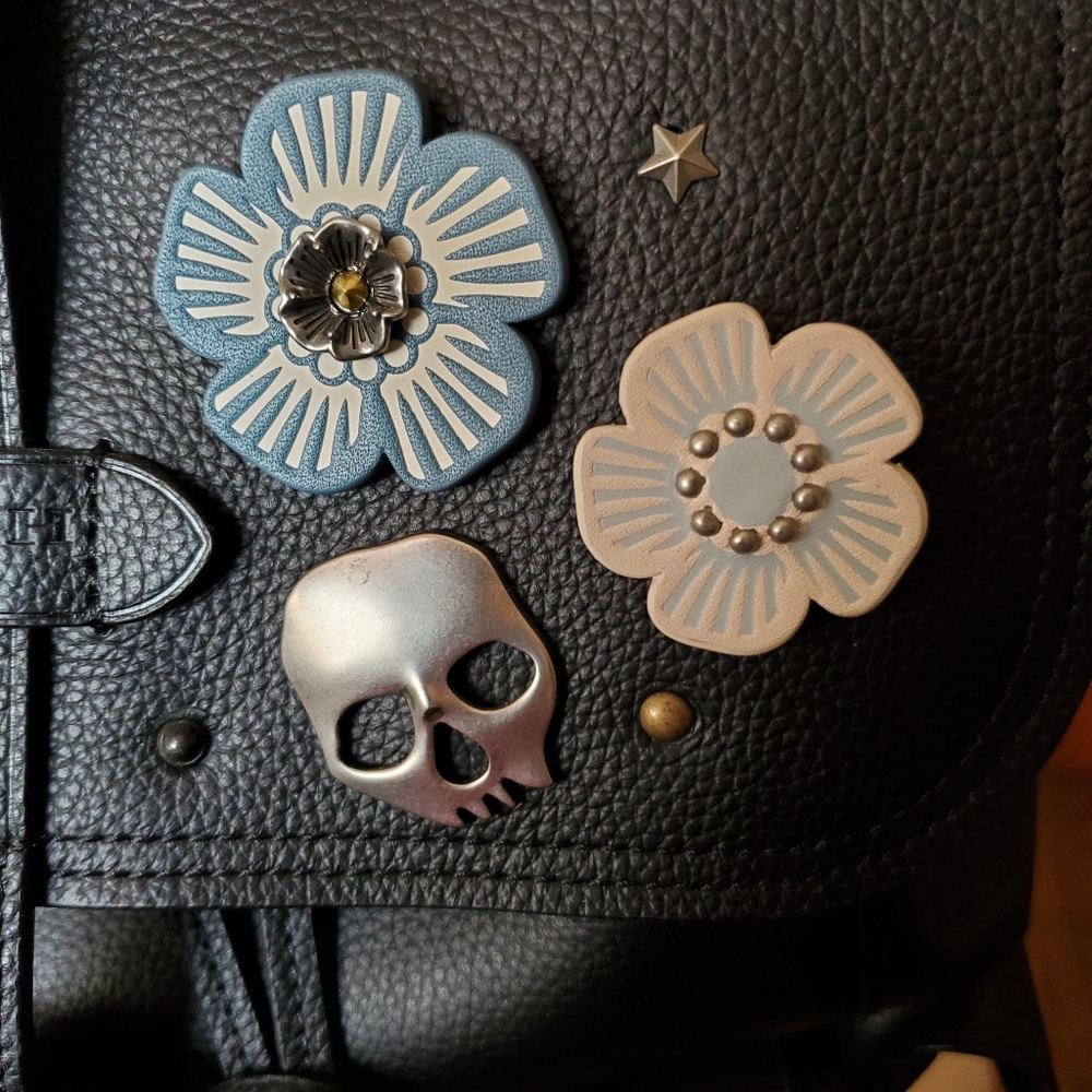❌SOLD❌ Large Leather Coach Backpack - Picture 5 of 16